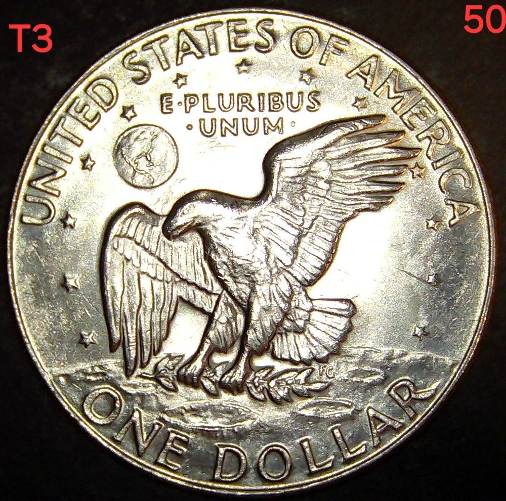 💥💥1978 D ERROR "Ike" Eisenhower $1 Almost Uncirculated💥 💥