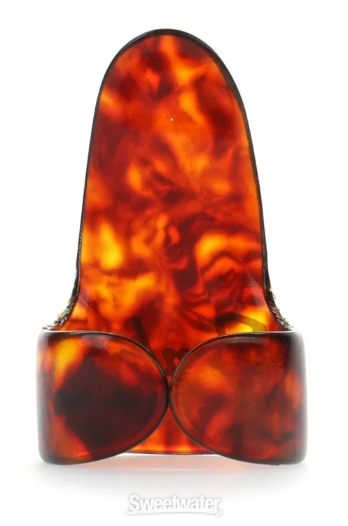 Dunlop 9010R Finger Picks Medium Shell 12-pack