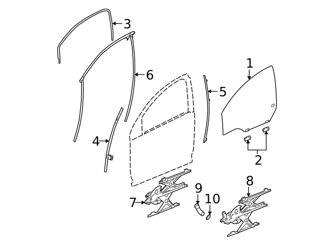 Genuine GM Rear Guide 22722327