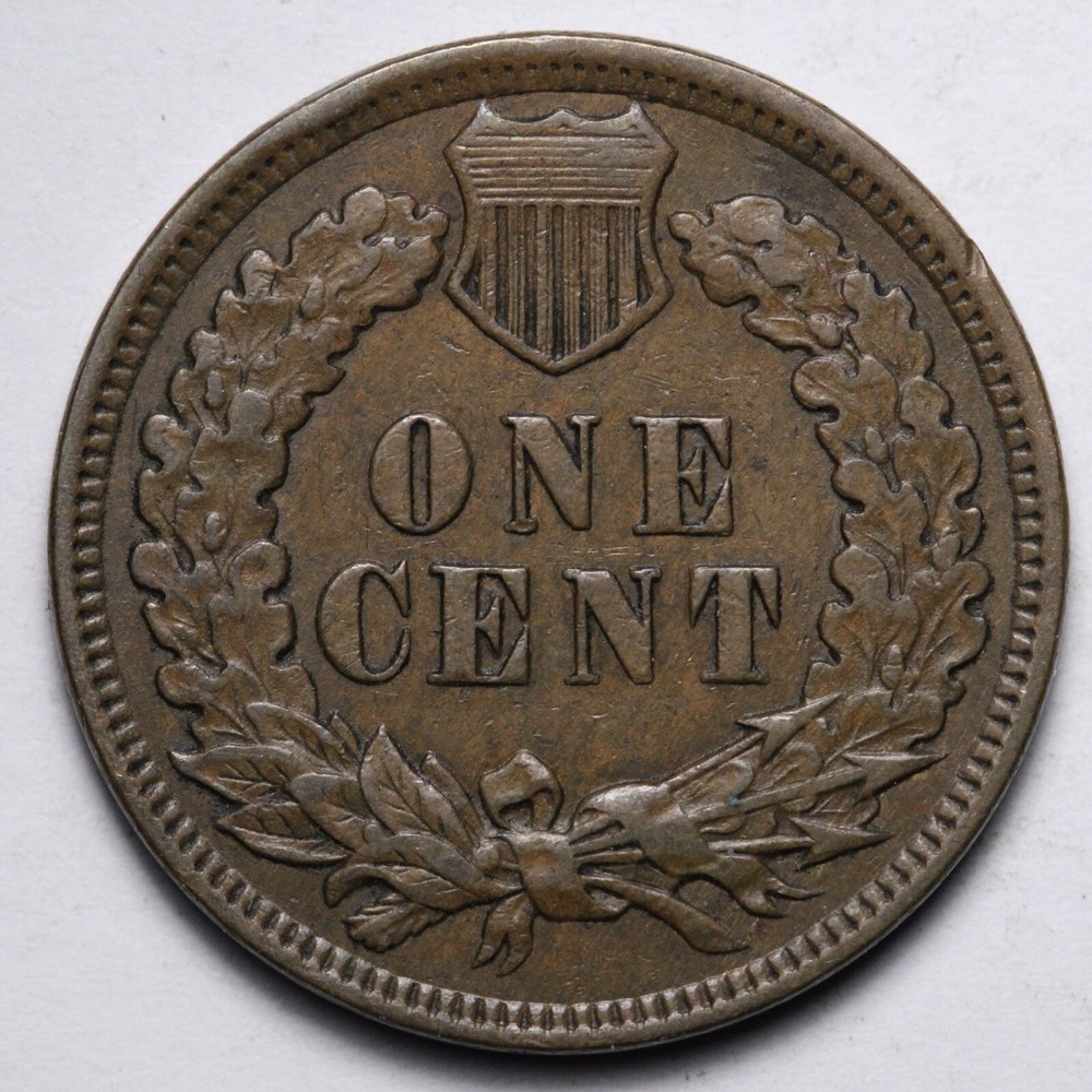 1899 Indian Head Cent Penny AU E220 TAH
