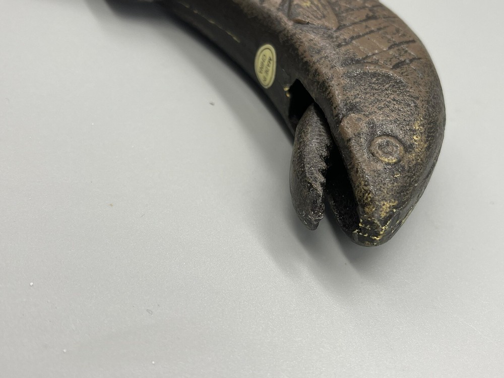 Vintage MCF Salmon / Fish Cast Iron Nut Cracker.