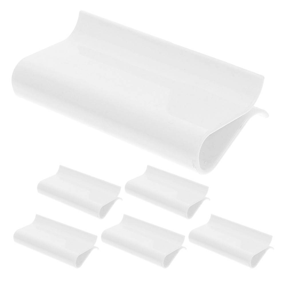 6 Pcs Roller Blinds Accessories Plastic Hem Grip Handle Replacement