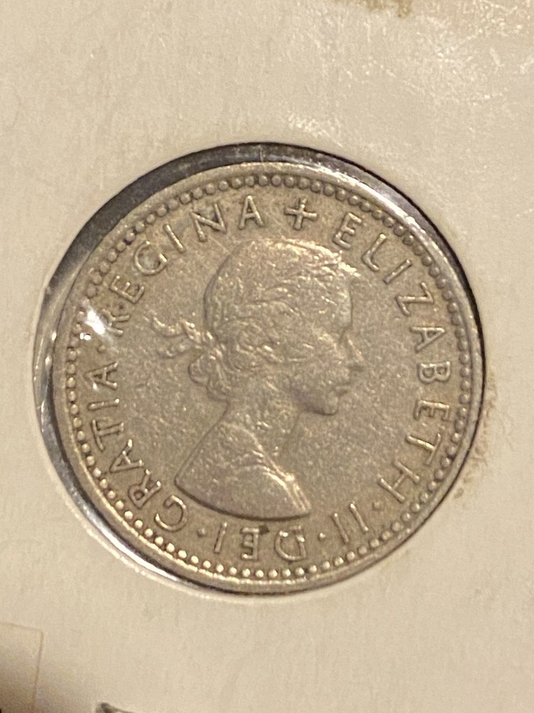 1955 Great Britain Six Pence