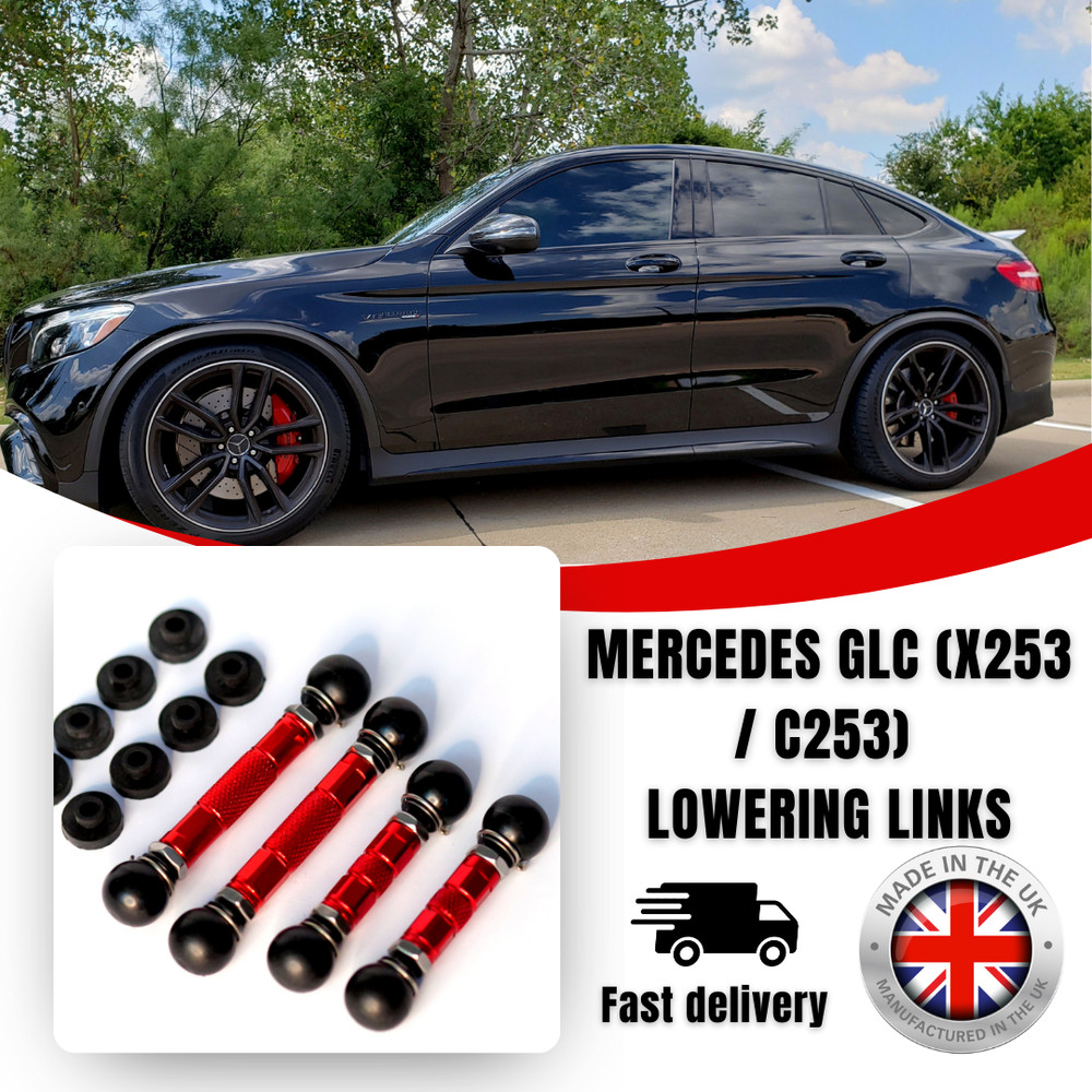 MERCEDES GLC63 EVOLUTION LOWERING LINKS KIT X253/C253 (PRECISION ADJUSTMENT)