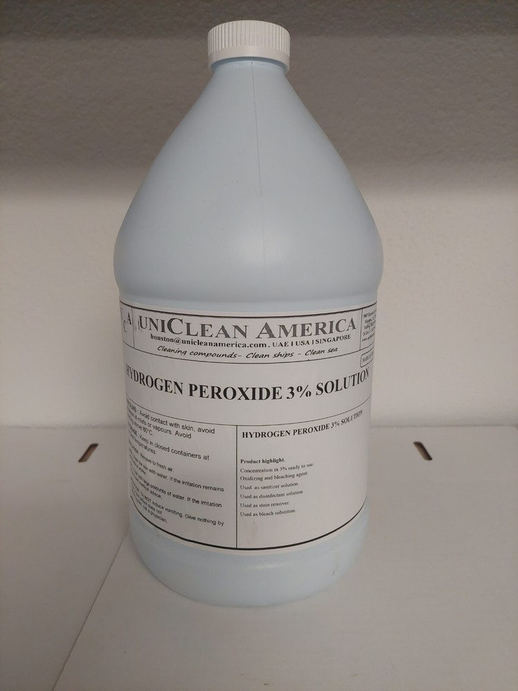 HYDROGEN PEROXIDE 3% SOLUTION - MADE IN USA