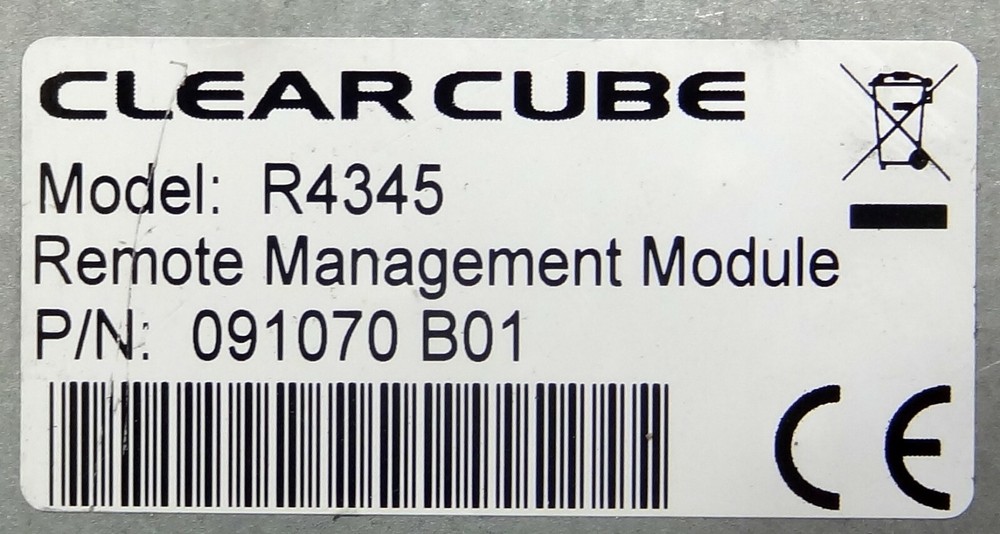 ClearCube G091070 R4345 Remote Management Module