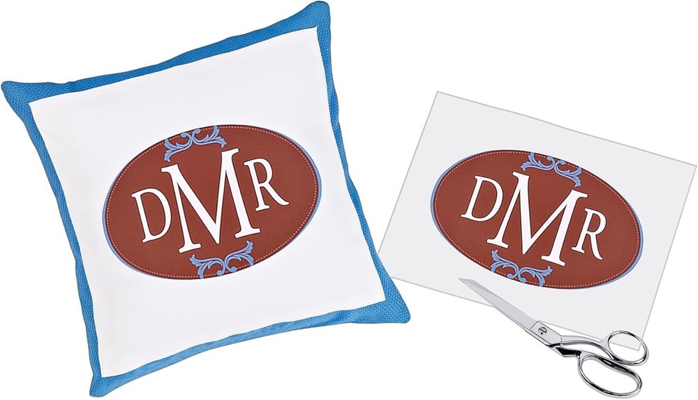Printable Fabric Sheets 8.5" x 11" Inkjet Printer 5 Iron On Transfer Sheets
