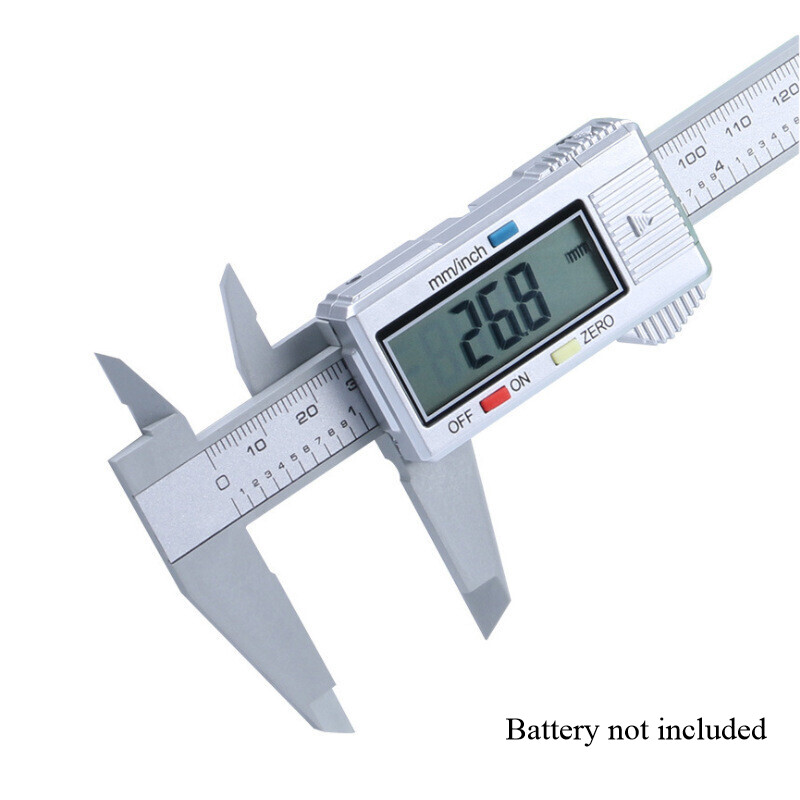 Electronic Digital Display Vernier Caliper 0-150mm High-strength Plastic Caliper