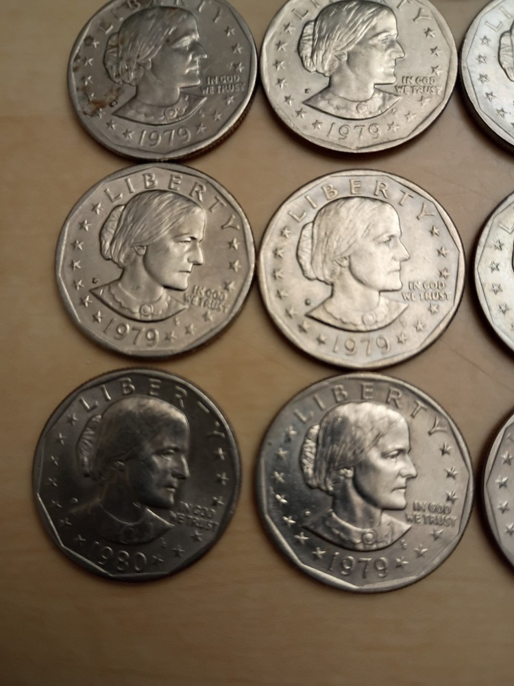 Susan B Anthony - One Dollar Coin - 13
