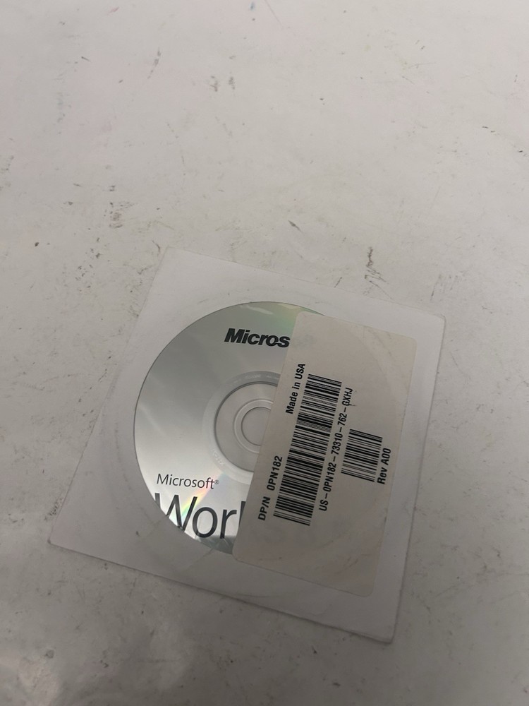 Microsoft Work CD vtg