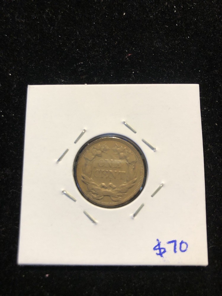 1857 Flying Eagle Cent - VF+ - Very Nice Natural Specimen