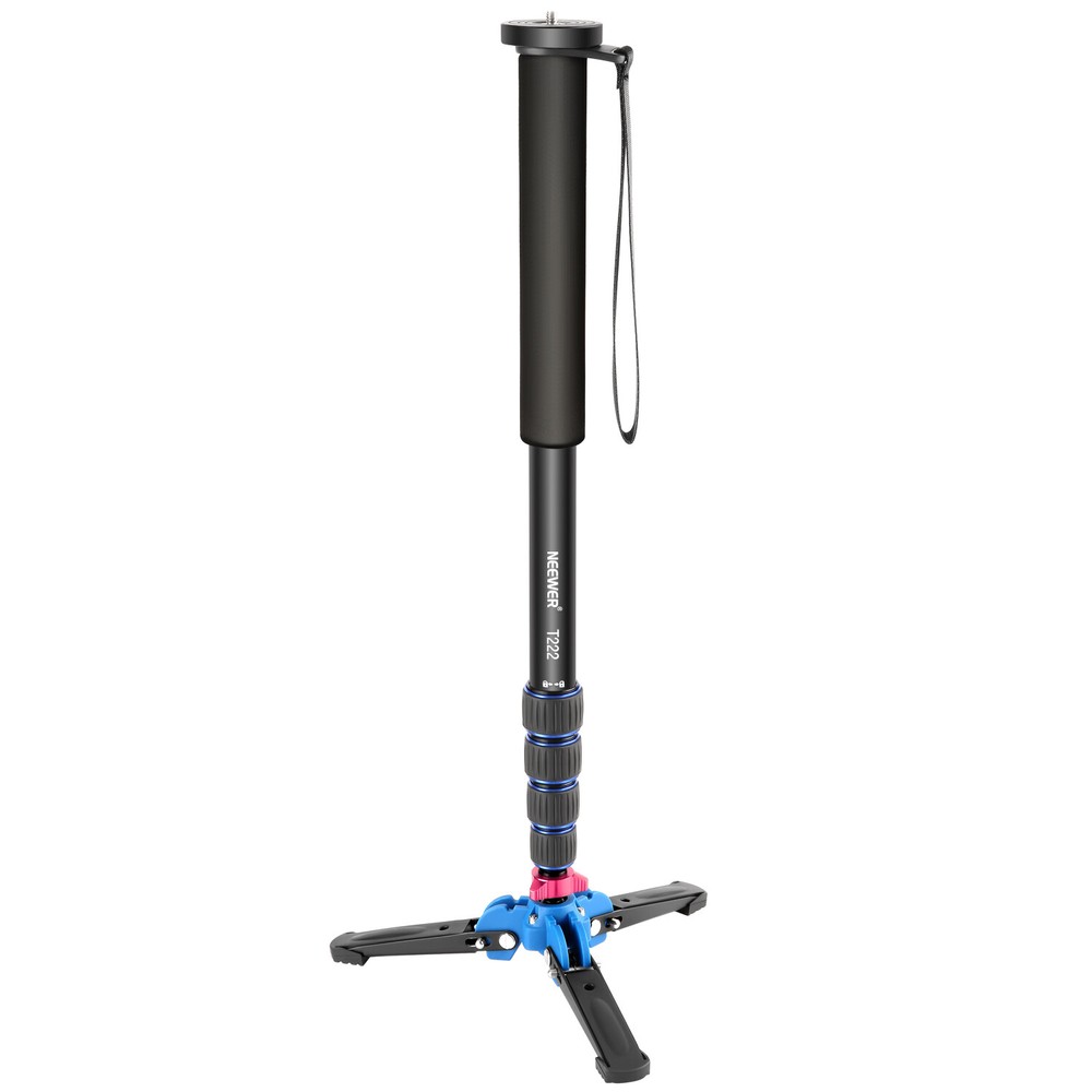 Neewer Extendable Camera Monopod with Removable Foldable Tripod