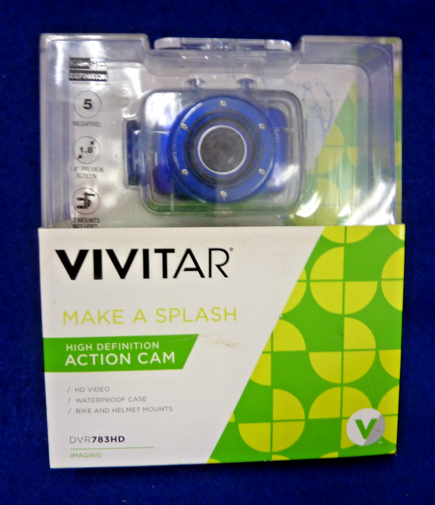 VIVITAR MAKE A SPLASH ACTION CAMERA DVR783HD
