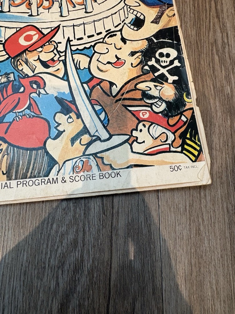 1975 Houston Astros Baseball Program