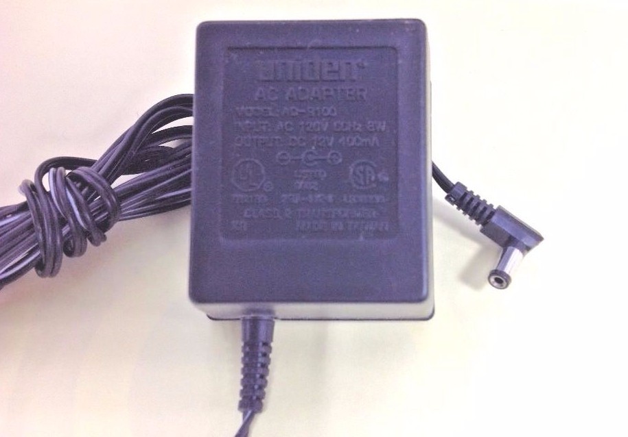 UNIDEN Power AC Adapter, 12V Output,  AD-9100