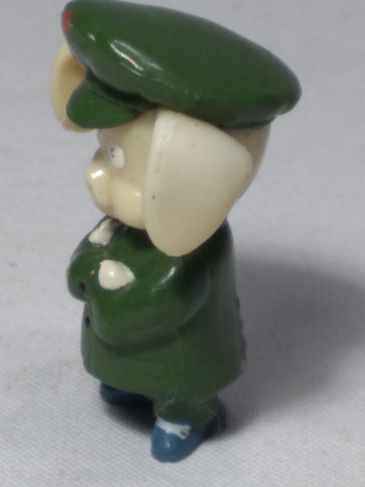 Miniature Communist Pig Figure