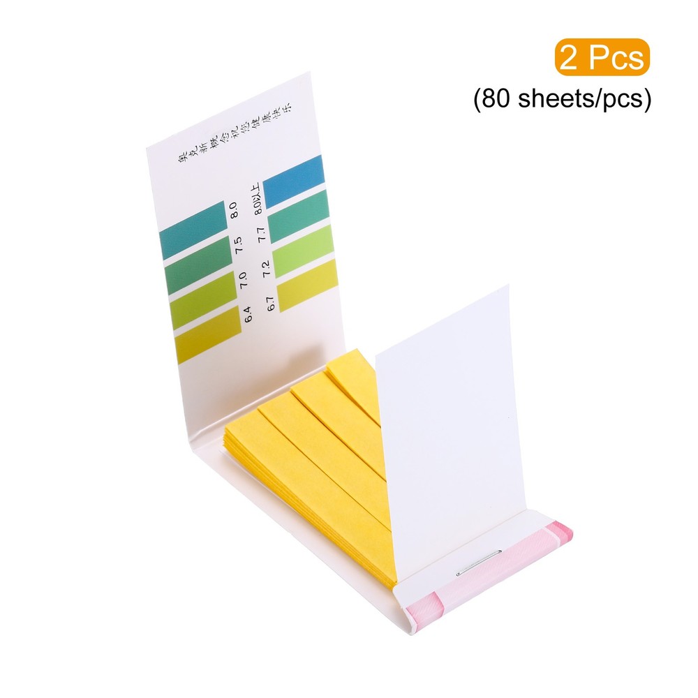 PH Test Strips 6.4-8.0.2pcs 80 Indicator Maps Sunflower Tester