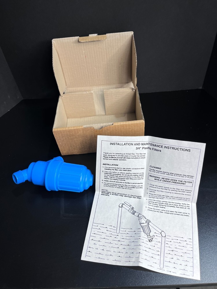 Ace Glass Water Filter Housing Polyester 115 PSI 12 GPM