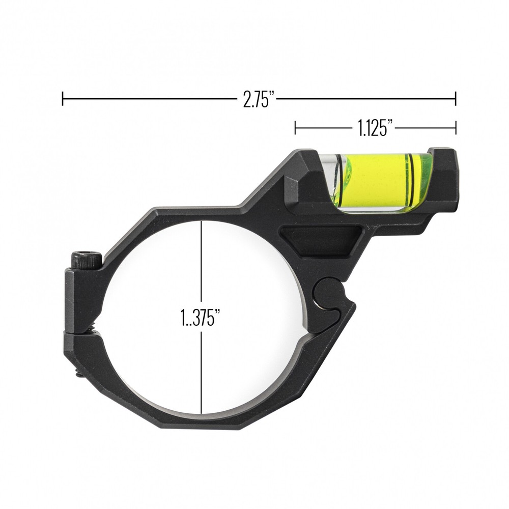 Flatline Ops Halo-X Ultra Precision Rigid Scope Level Bubble (Multiple Sizes)