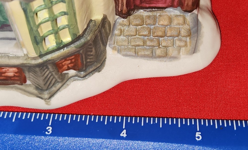 Ceramic Holiday House Display Ornament