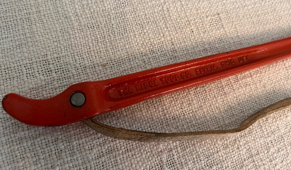 RIDGID Model No. 1 Strap Wrench