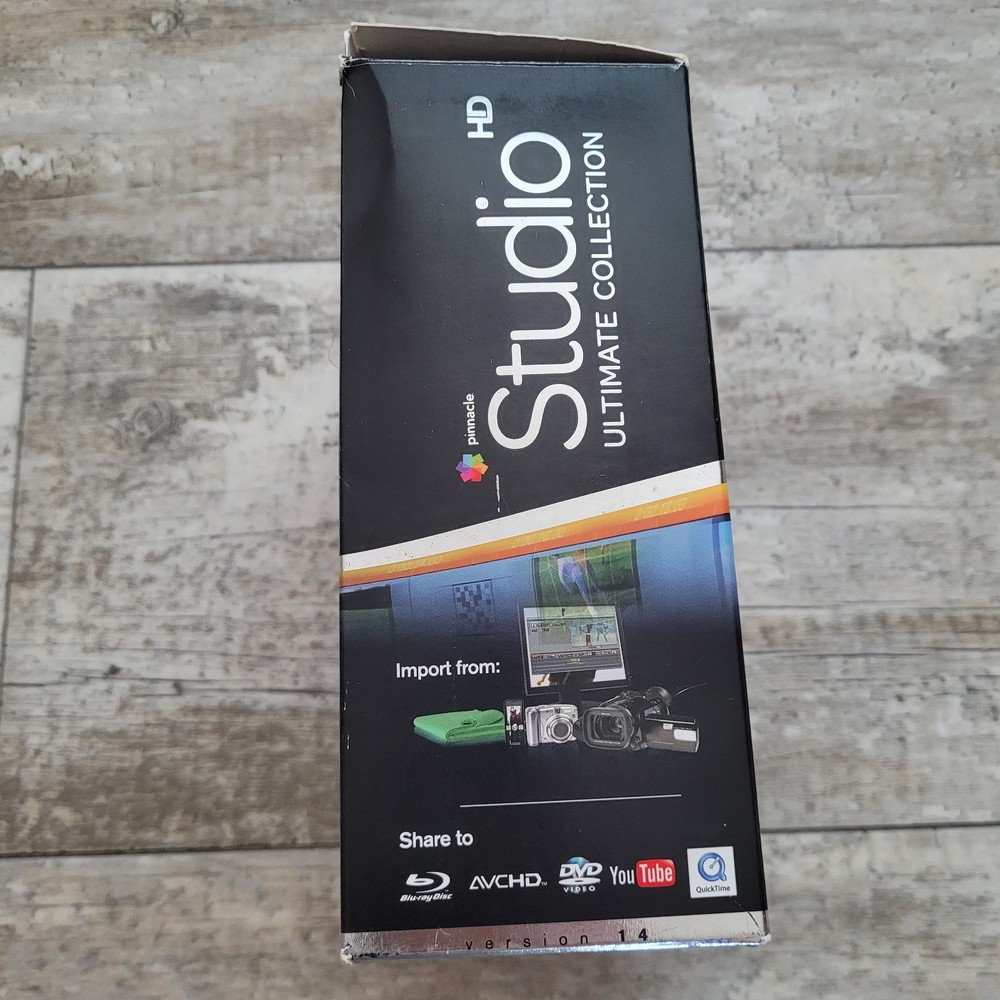 Pinnacle Studio HD Ultimate Collection Version 14 - Open Box NEW Internally