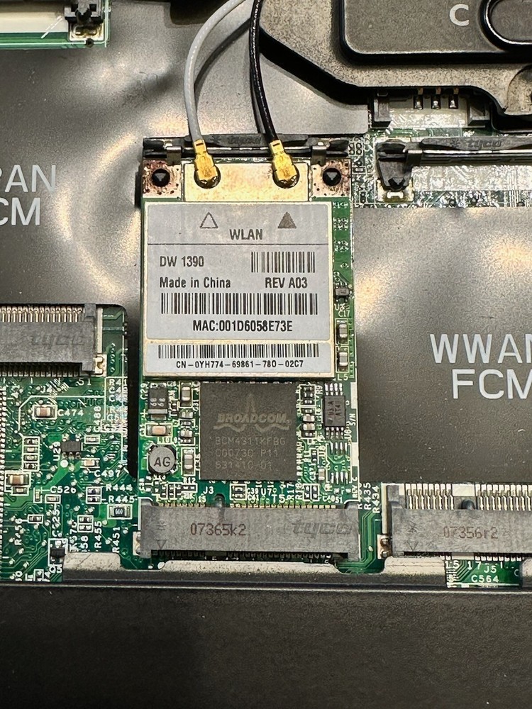 Dell Broadcom Wireless WiFi Card DW1390
