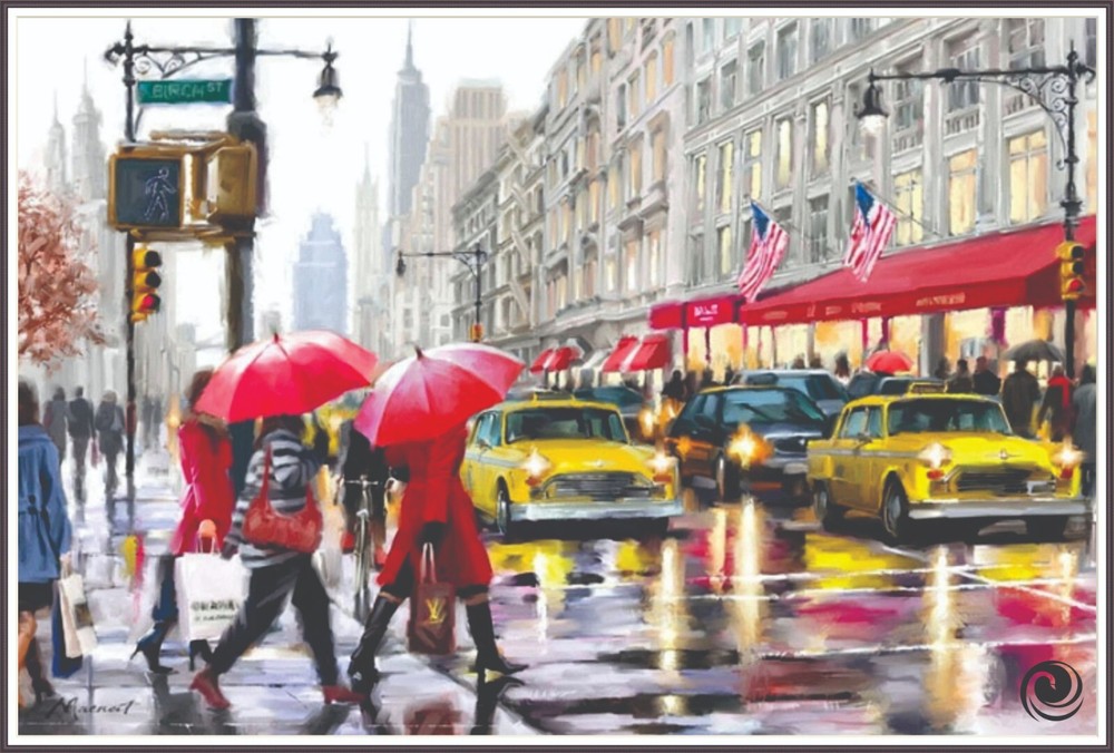 New York City  832 Chart Counted Cross Stitch Pattern Needlework