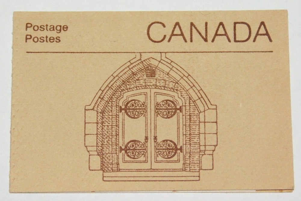 1985 CANADA PARLIMENT BUILDING POSTAGE STAMP BOOKLET - 6 Stamps