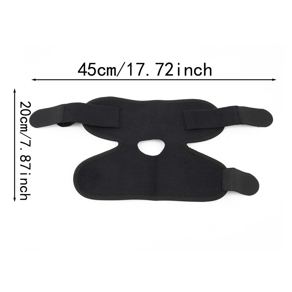 2× Adjustable Strap Sports Ankle Brace Breathable Compression Wrap Ankle Support