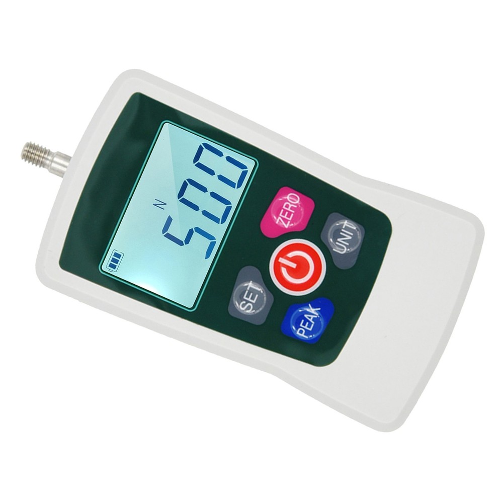 500N Portable Digital Force Gauge Push Pull Force Meter High Accuracy Meter Tool