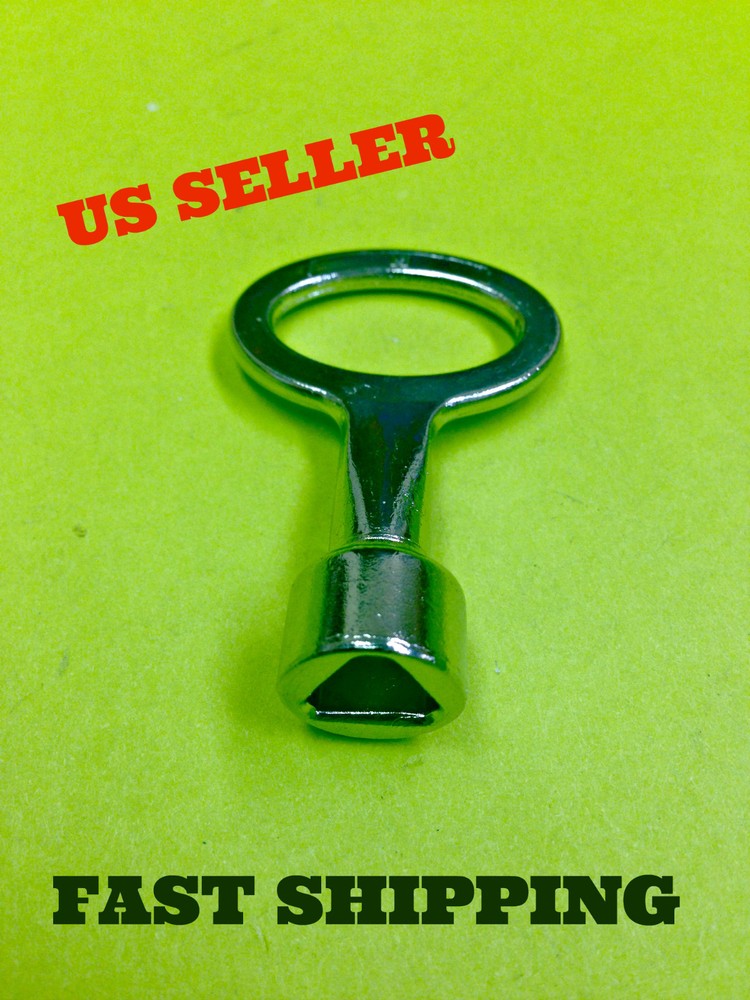 Steel Triangle Socket Spanner Key for 9 mm Panel Lock Mesan # 267.39
