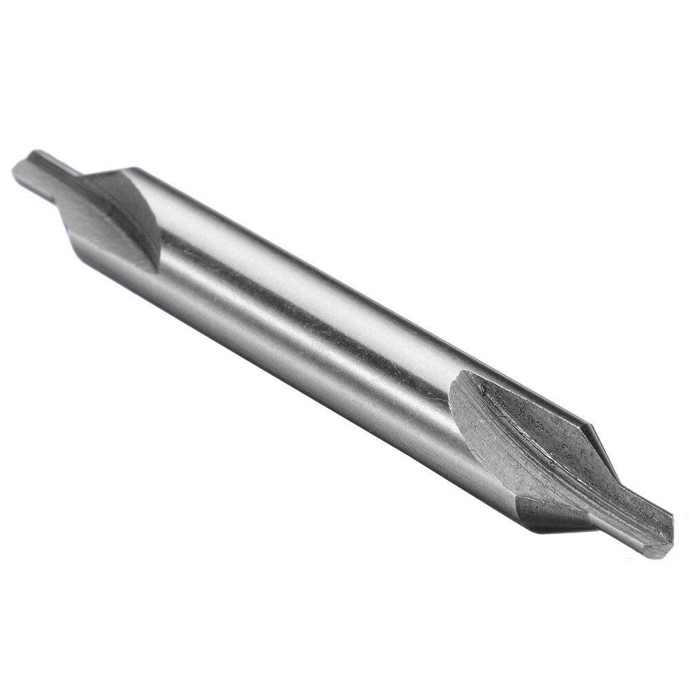10x HSS 1/4'' Center Drill Combined Countersink 60 Degree Angle Bit Tip Set Tool