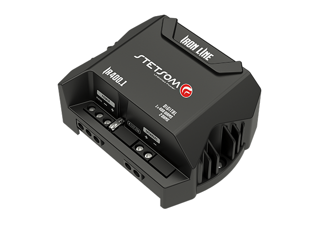 Stetsom IR 400.1 2 Ohm Mono Compact Digital Amplifier Full Range (Stetsom USA)