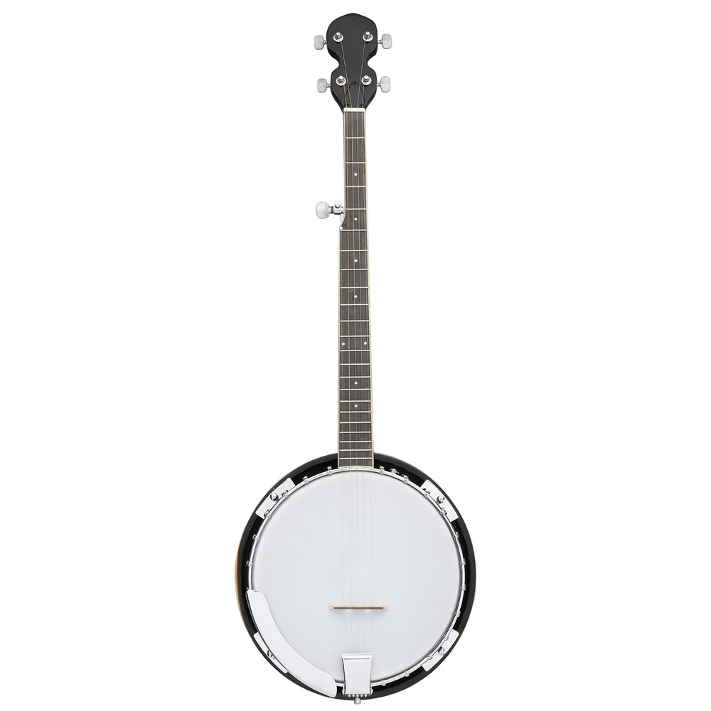 Full Size 5 String Right Handed Banjos Set with Closed Solid Sapele Back