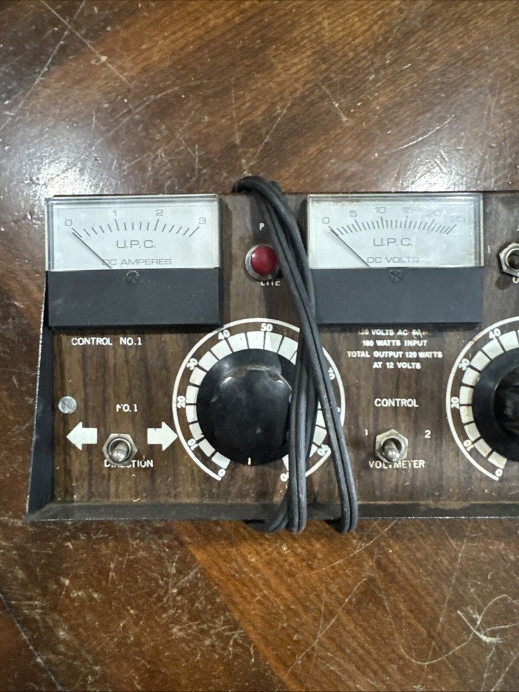 Vintage Powermaster 8000 Train Transformer