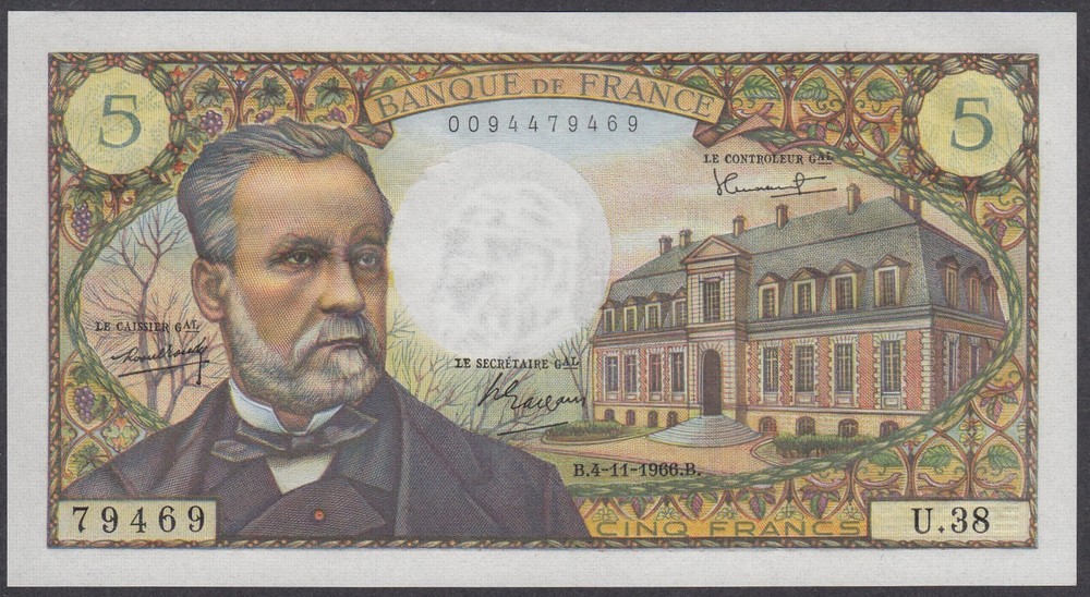 France 5 Francs 1966 UNC