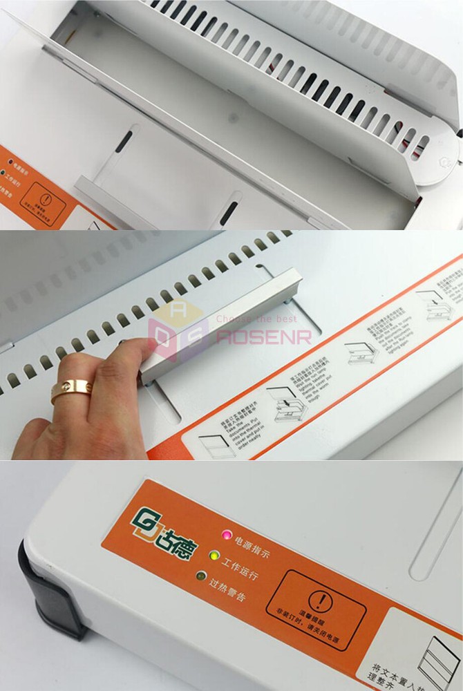 Hot Melt Binding Machine GD380 New Automatic A3 A4 A5 Book Envelope Binder 220V