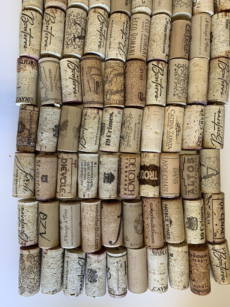 100 used wine corks - great for crafts