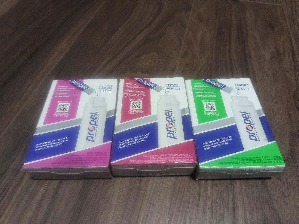 Propel Electrolyte Powder Packets, 3 Pack-10 Counts EXFEB25