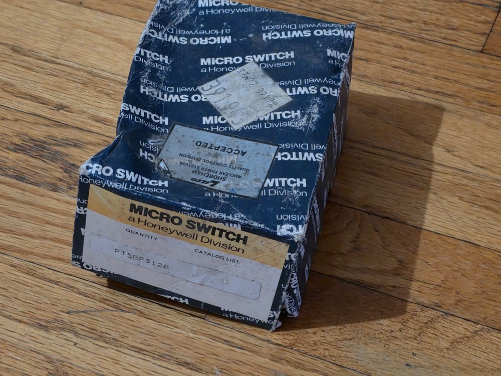 NIB honeywell micro switch PTSBF312B PT switch assembly