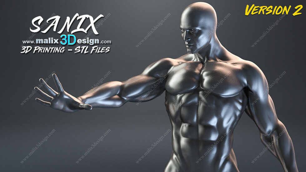 Silver Surfer Resin Sculpture Statue Model Kit Unpainted/Unassembled