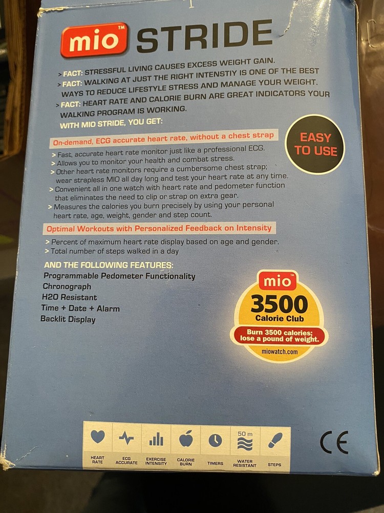 Mio Stride pedometer
