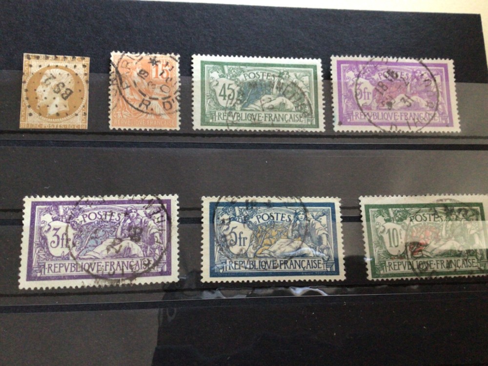 France mixed early stamps A18778