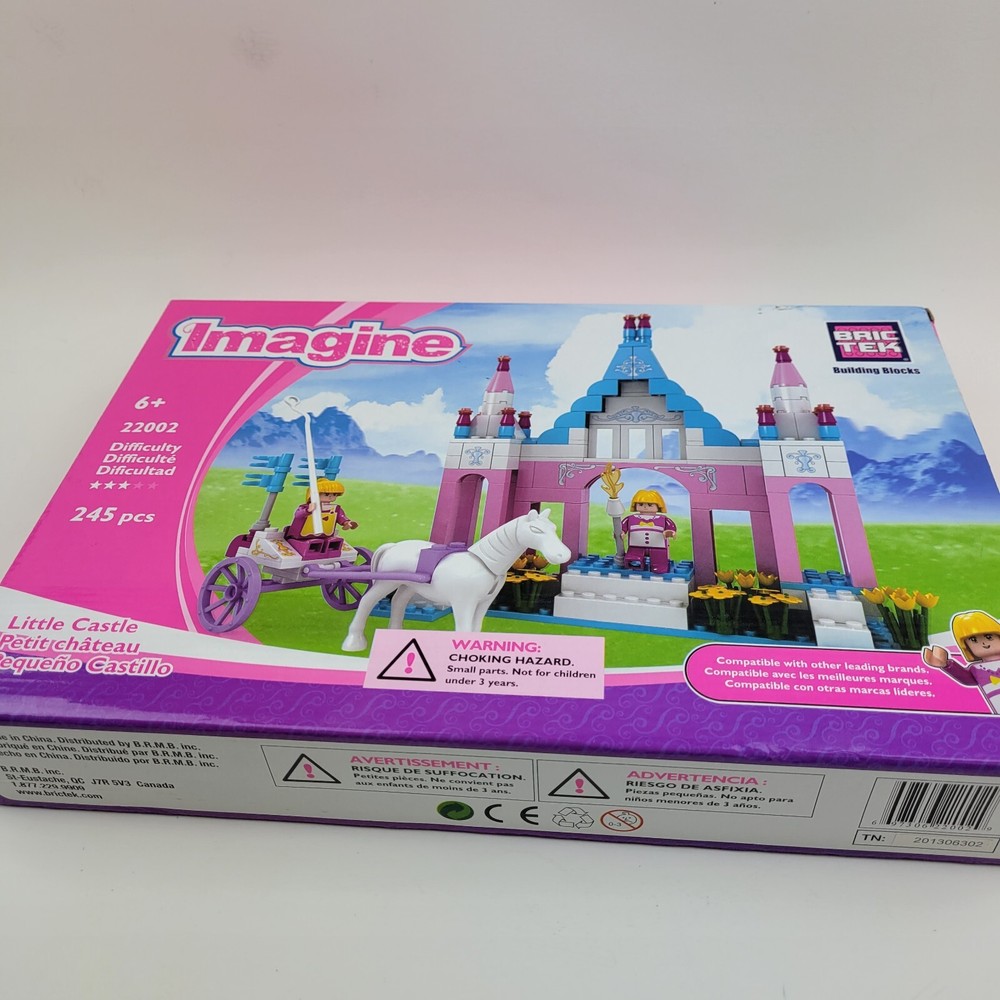 Brictek-Imagine Little Castle- 22002. New