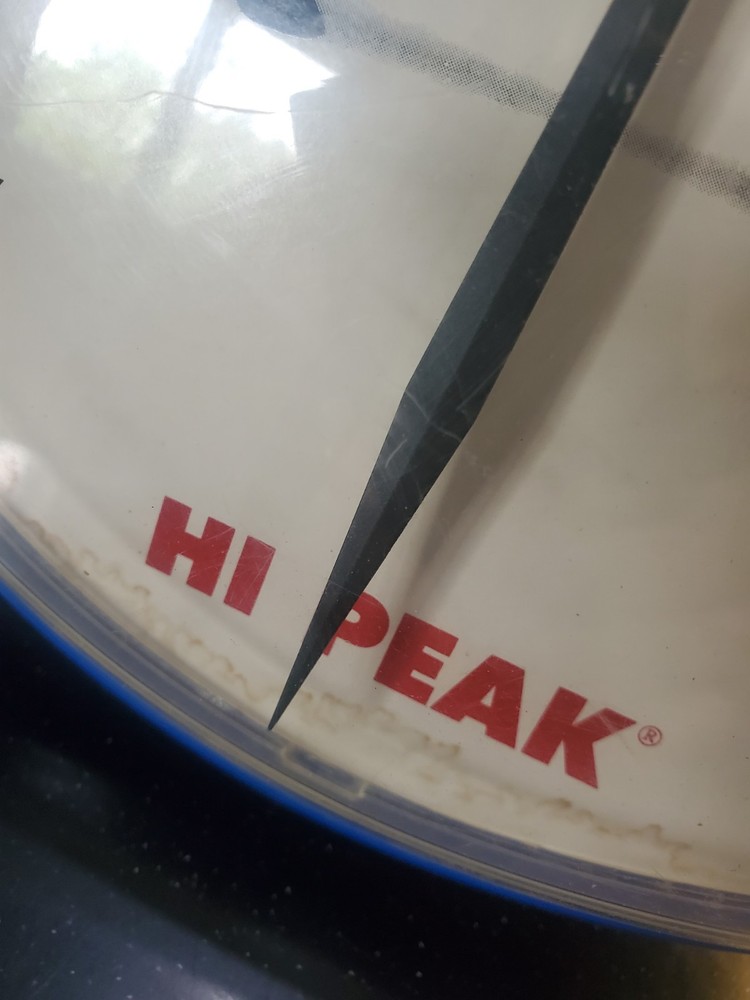 MASTER MIX HI PEAK AMINOTEK ADVERTISING BATTERY OP CLOCK