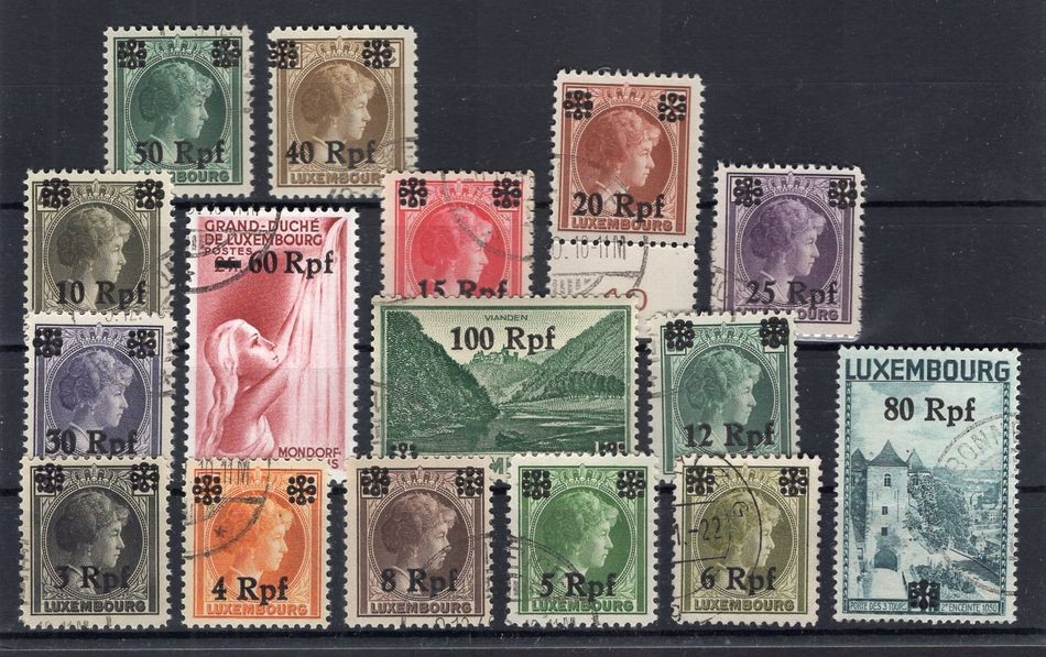 Luxembourg 17/32 SET Gest. (75201)