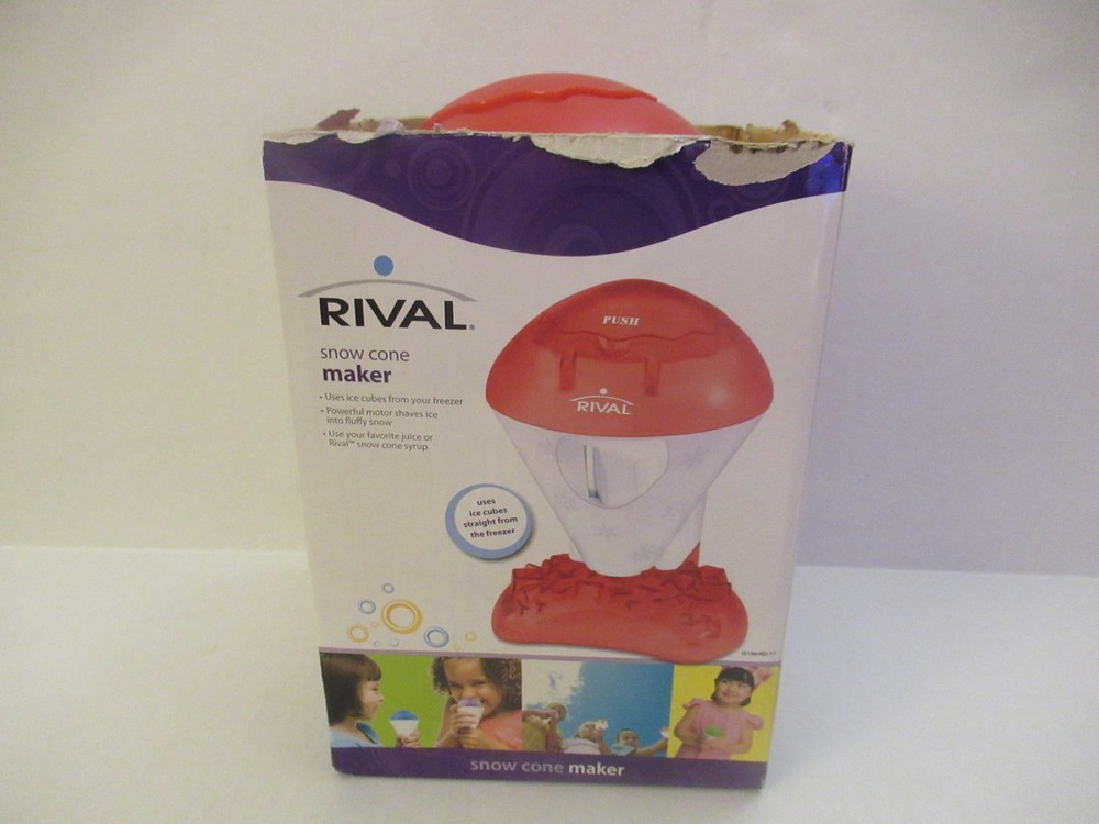Rival Snow Cone Maker (Red) (2010, Sunbeam Products)