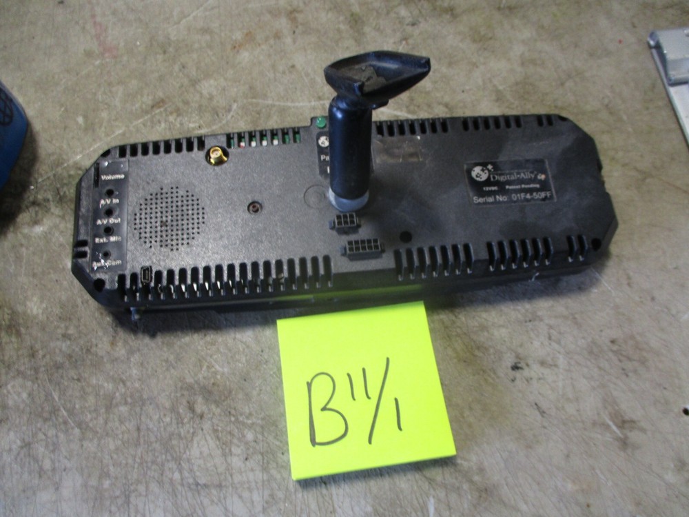 Used Digital Ally Rear View Mirror / Camera, DVM-500, Untested