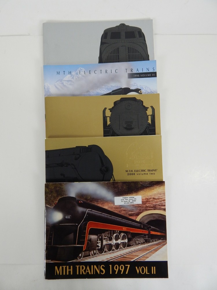 MTH/Rail King Train Catalogs '97, '98, 2000 5 Issues Total